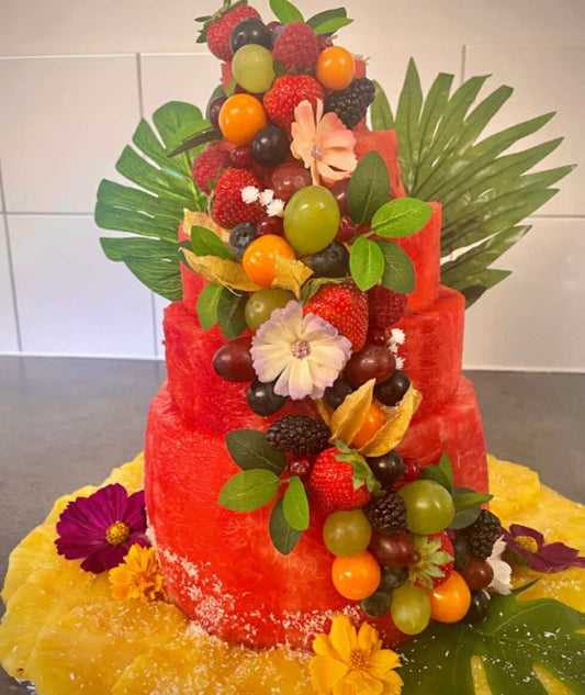 Pièce montée 100% fruits frais