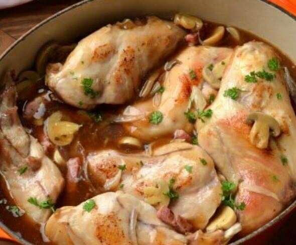 Cuisse de lapin chasseur